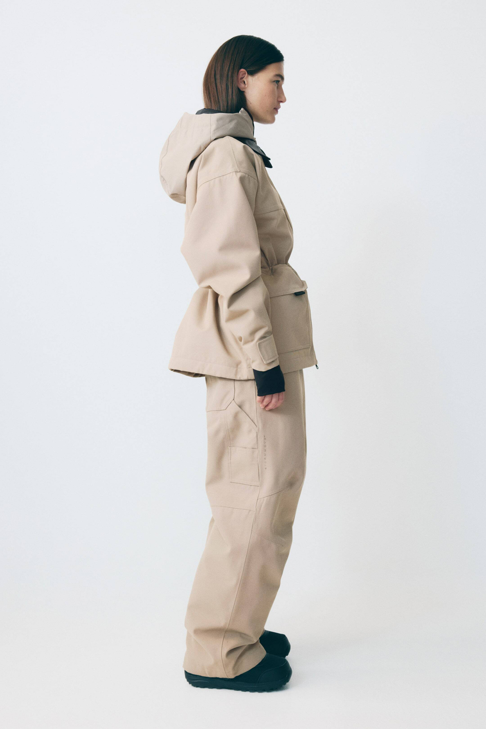 H&M Лыжная куртка с воротником ThermoMove™, бежевый