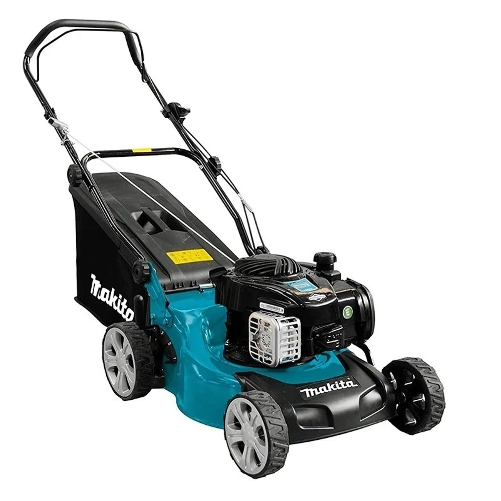 Газонокосилка бензиновая Makita PLM4120N: 2.6 л.с., нож 41 см, PLM4120N