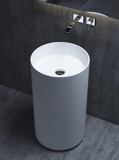 Раковина каменная матовая 45х45 SALINI Armonia 201 130111SM