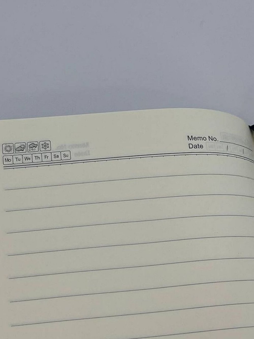 Блокнот А5 100 л. линейка на магнитной кнопке темно синий (201688323-2)