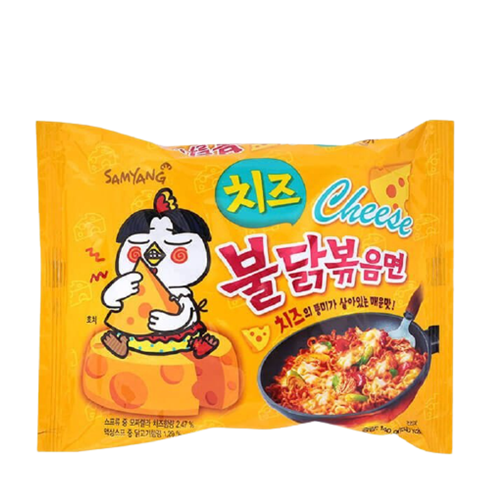 Острая корейская лапша Samyang Buldak в ассортименте