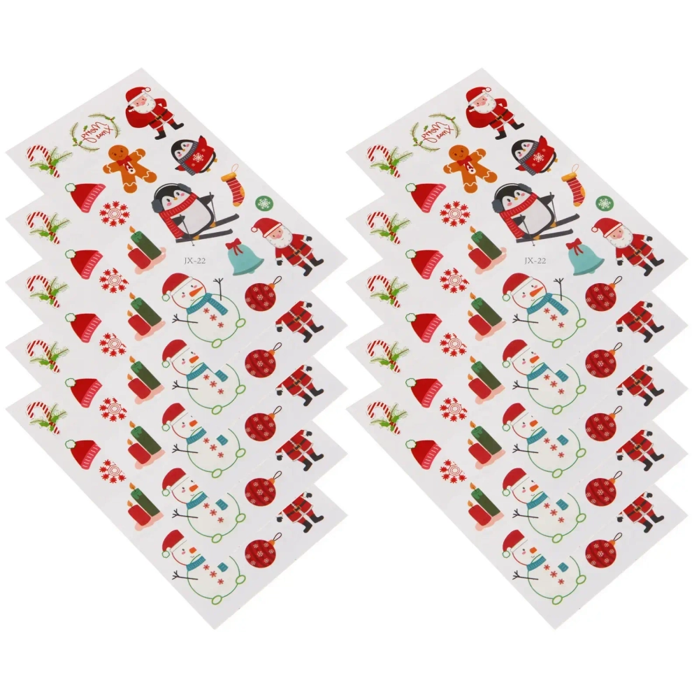 Наклейки новогодние «Зимнее волшебство» 6,7*12 см