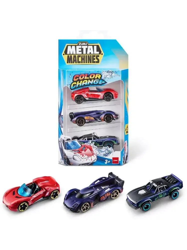 Набор машинок Zuru Metal Machines Color Change Зуру вариант 1