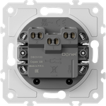 Механизм кнопки звонка 2-х клавишный, 10 A 250 В~, серия DB