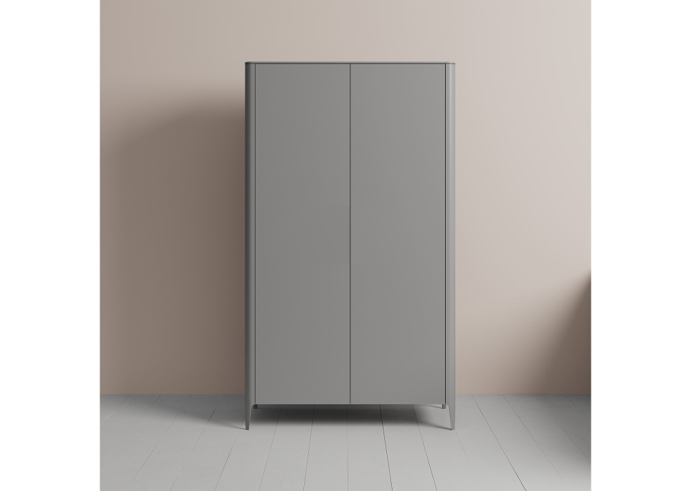 Шкаф Type 2-х створчатый высокий (серый)