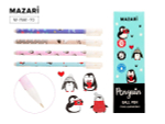 Ручка шариковая синяя 0,7мм PENGUIN (Mazari)