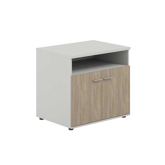 Тумба сервисная  Сигма 802х600х750 с нишей, 2 фасадами
