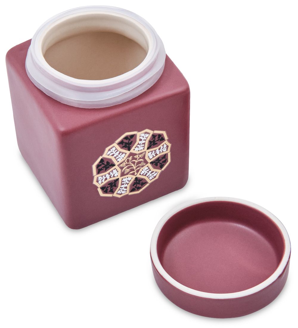 TJ-09/2 Керамическая банка мал. с крышкой