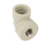 Угольник PP-R комбинированный серый Дн 32х3/4" ВР VALFEX 10125132Г