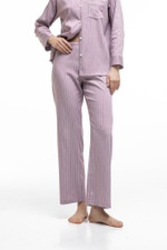 Костюм с брюками в полоску