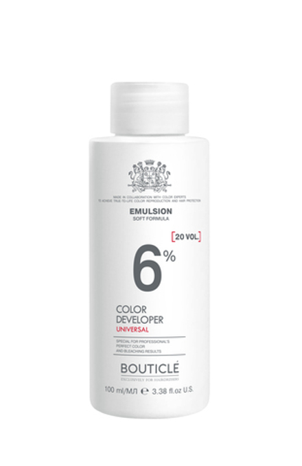 Оксидант-лосьон 6% - “Bouticle color developer 20 vol"  (100 мл)