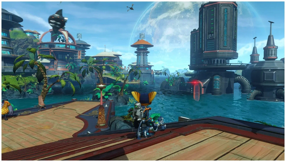 Игра Ratchet and Clank (Русская обложка) (Русская версия) для PlayStation 4