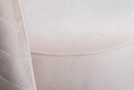 Кресло вращающееся Garda Decor Verona Colt 002-BEG бежевое/золотое