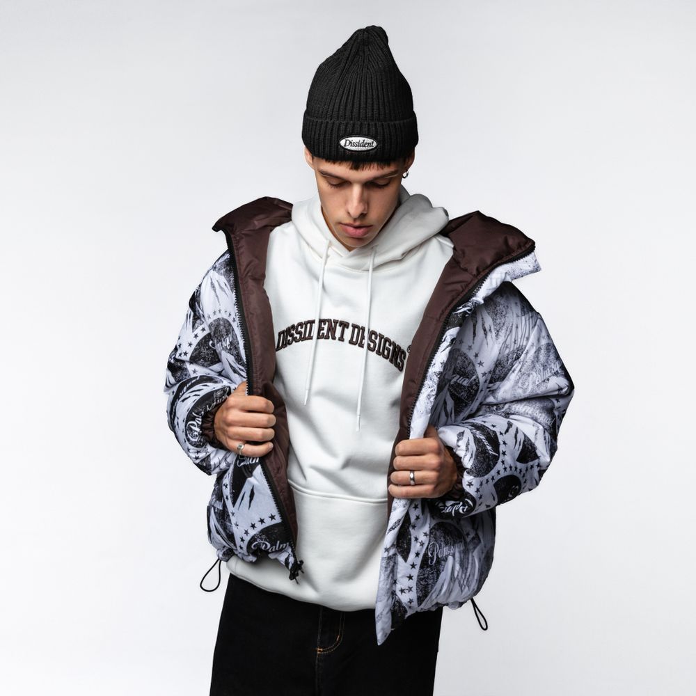 Шапка Dissident Oval Logo черная