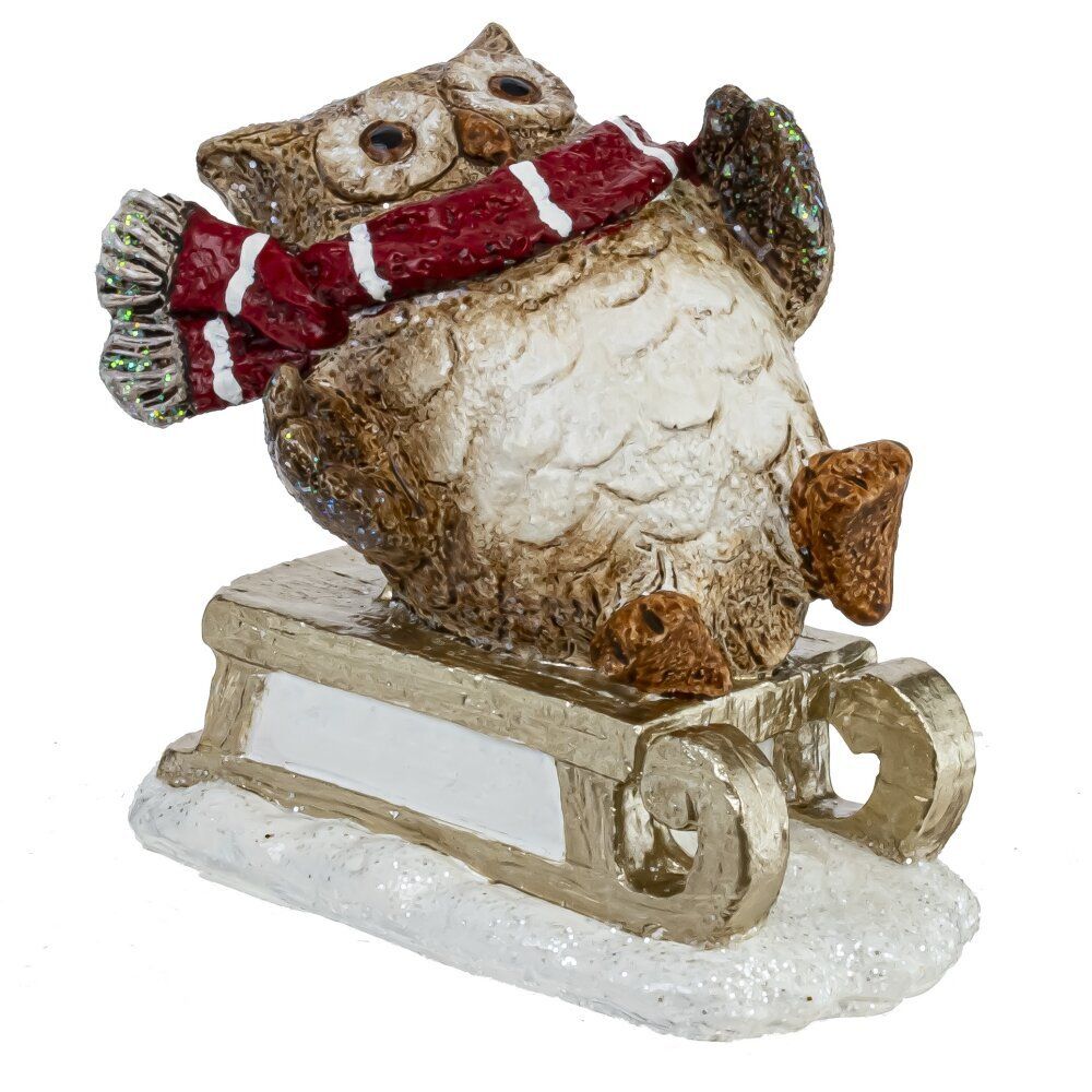 GAEM Фигурка декоративная "Сова", L8 W5,5 H7,5 см, 2в.