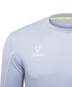 Футболка вратарская CAMP GK Padded LS, серый/черный/белый, детский