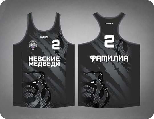 МАЙКА МУЖСКАЯ "НЕВСКИЕ МЕДВЕДИ"