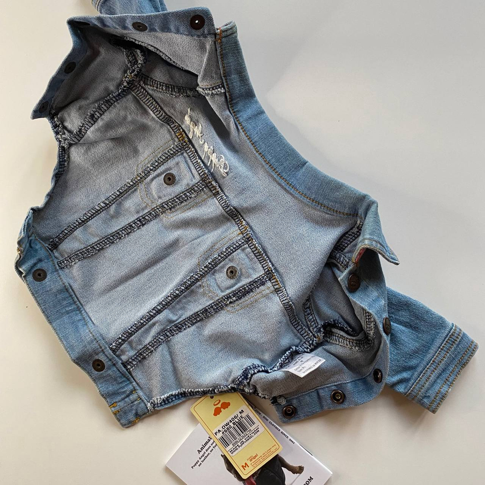 406 PA-OW Джинсовка с рукавами / куртка джинсовая