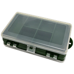 Коробка Три Кита TK-21 Двухсторонняя Зелёная 6+5отд. 154x97x46мм