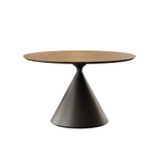 Стол круглый Сантьяго шпон