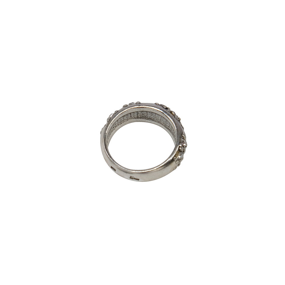 "Эгида" кольцо в серебряном покрытии из коллекции "Дикие кошки" от Jenavi
