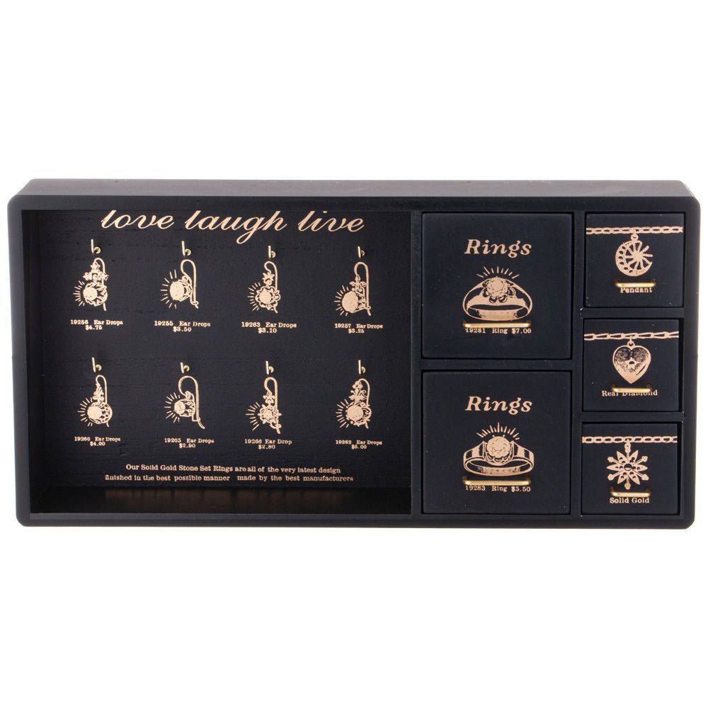 ШКАТУЛКА ДЛЯ УКРАШЕНИЙ 40*8*20,5 СМ