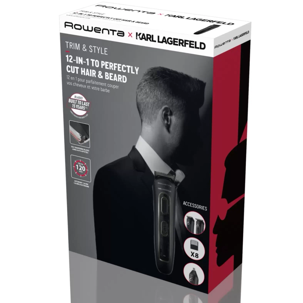 Машинка для стрижки Rowenta x KARL LAGERFELD Trim & Style TN911LF0 (q)