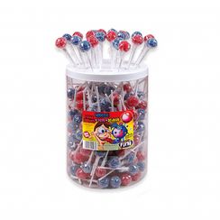 Fini pop saqqızlı karamel lolipop 6 bl x 100 ədəd