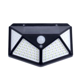 USL-F-167-PT100 SENSOR Садовый светильник на солнечной батарее. с датчиком движения. 100 светодиодов. Белый свет. 1x18650 Li-Io аккумулятор в-к. IP44. TM Uniel