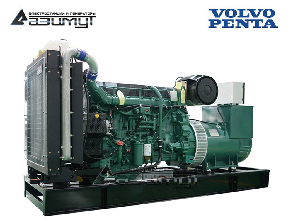 Дизельный генератор Азимут АД-400С-Т400-1РМ23 Volvo Penta