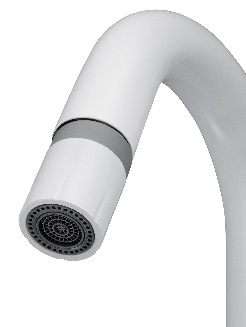 Смеситель для раковины с выдвижным изливом WONZON & WOGHAND, Белый матовый (WW-FE01L212-MW)