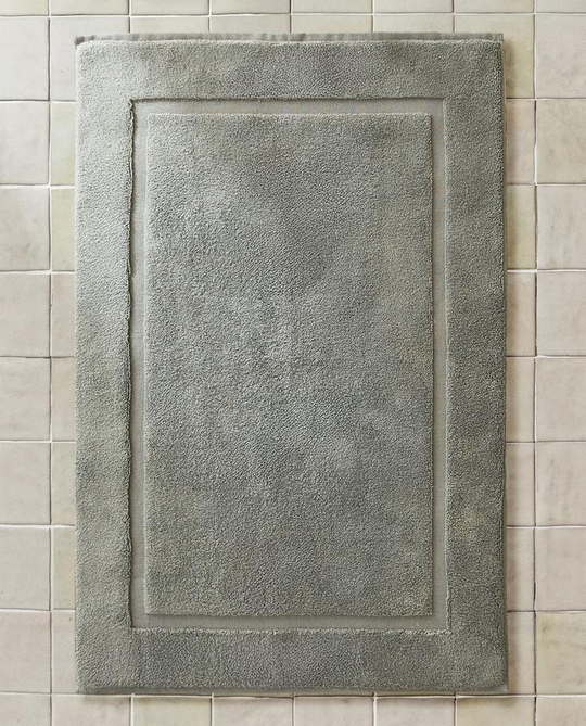 ZARA HOME КОВРИК ДЛЯ ВАННОЙ ИЗ МЯГКОЙ ТКАНИ, ЗЕЛЕНЫЙ