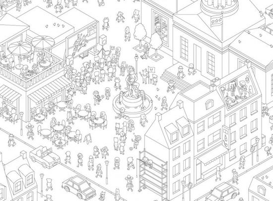 Настольная игра МикроМакро. Город улик. Надземка