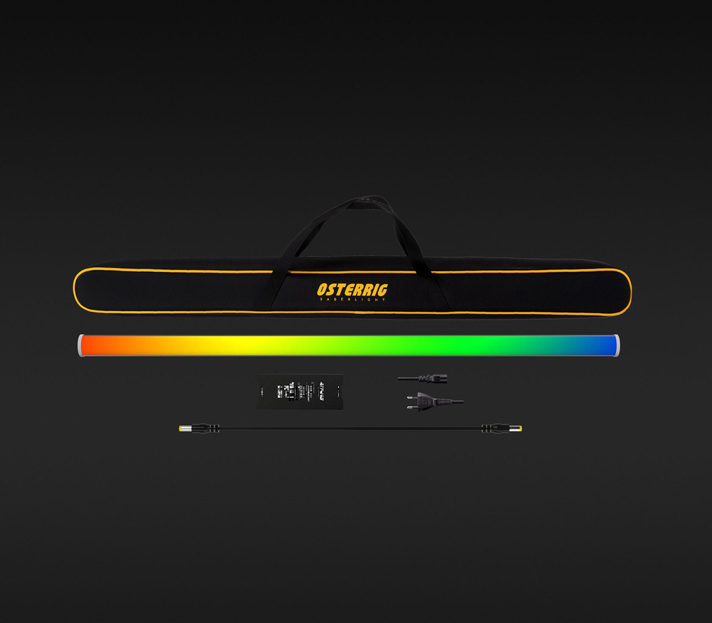 Осветитель Osterrig Sirius 2, RGB, 100 см, комплект с кейсом, серебро