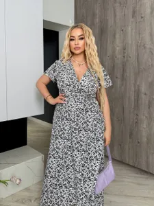 Платье на запах УК-1964-4 Фабрика Моды