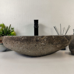 Каменная раковина из речного камня RS-05208 (52*32*15) 0856 из натурального камня