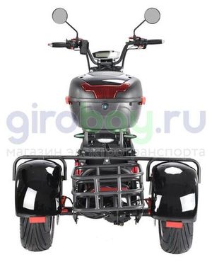 Электроскутер CityCoco WHITE SIBERIA PRO TRIKE 3000W (Черный) фото 3