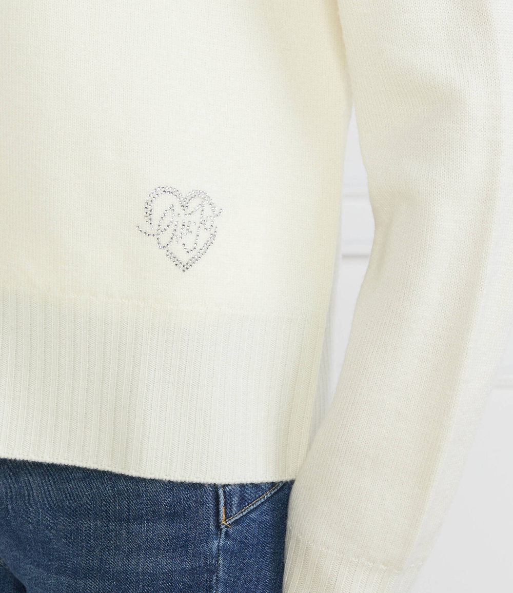 Хлопковый кардиган Liu Jo - белый(MF3018 MA09O)