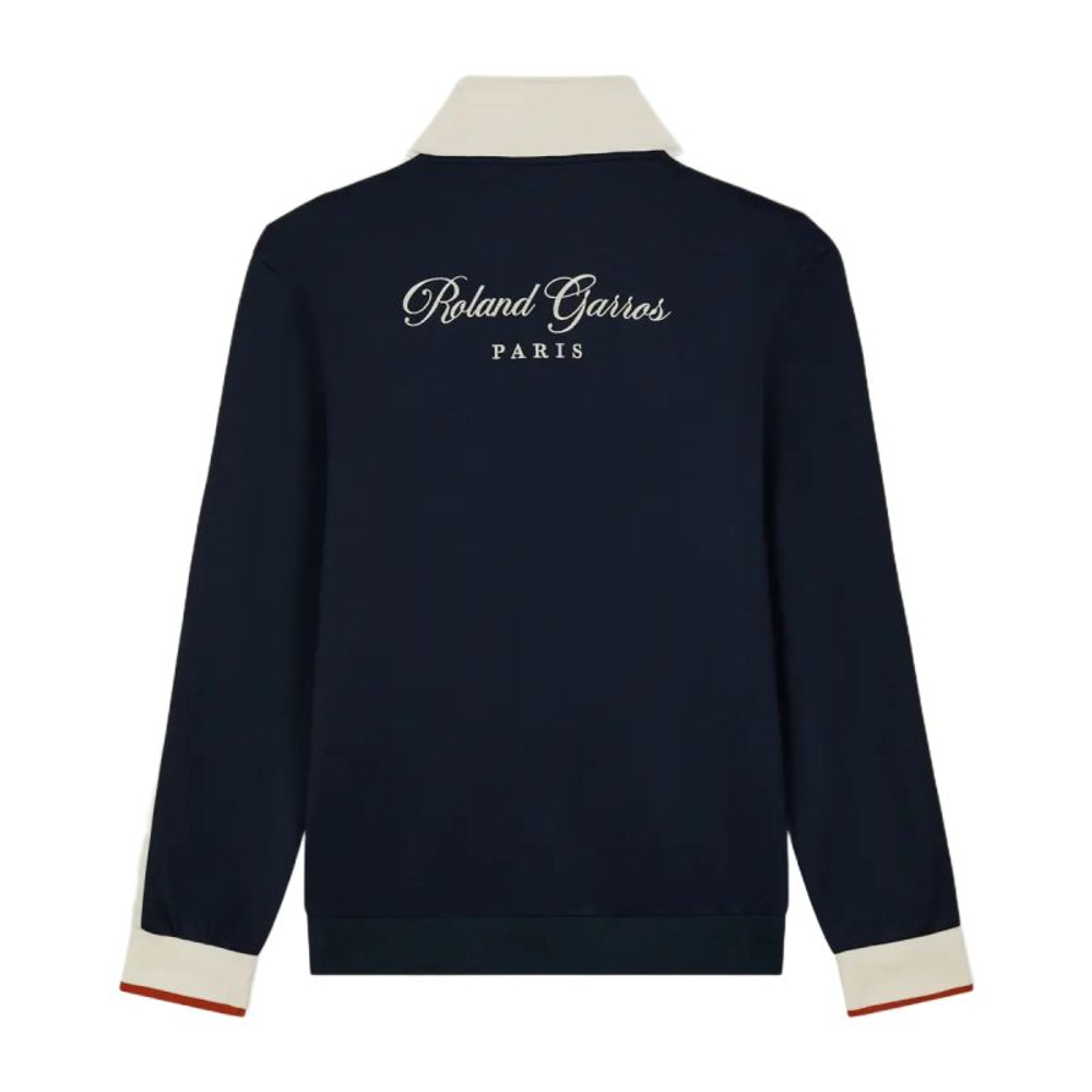 Мужская теннисная кофта Roland Garros Performance - navy blue