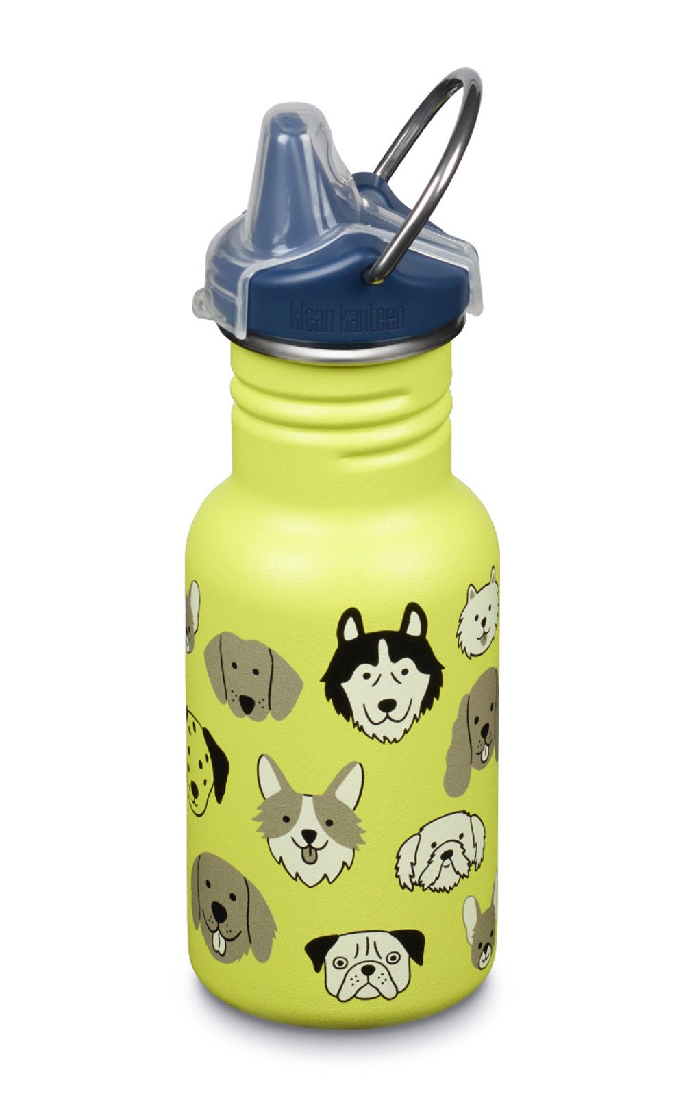 Детская бутылка Klean Kanteen Kid Classic Narrow Sippy 12oz (355 мл) Dogs