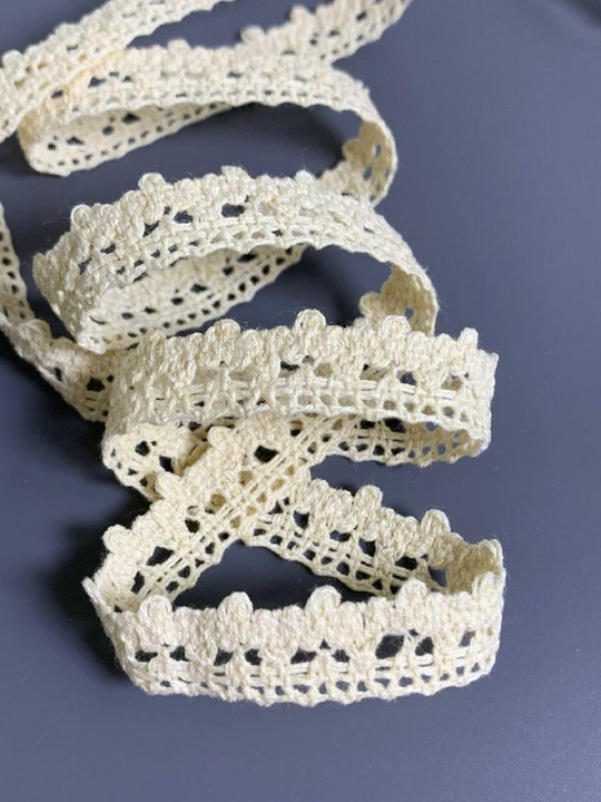 Тесьма хб, беж, 1,5см AF8484