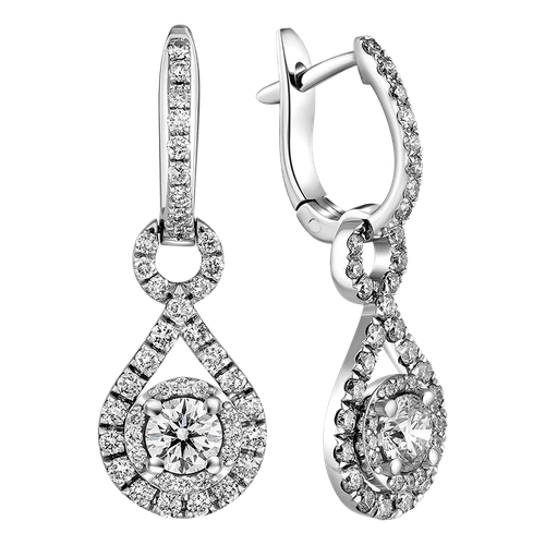 Серьги  1.584 ct