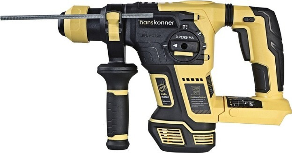 Перфоратор аккумуляторный HANSKONNER HRH1827BL без АКБ и ЗУ