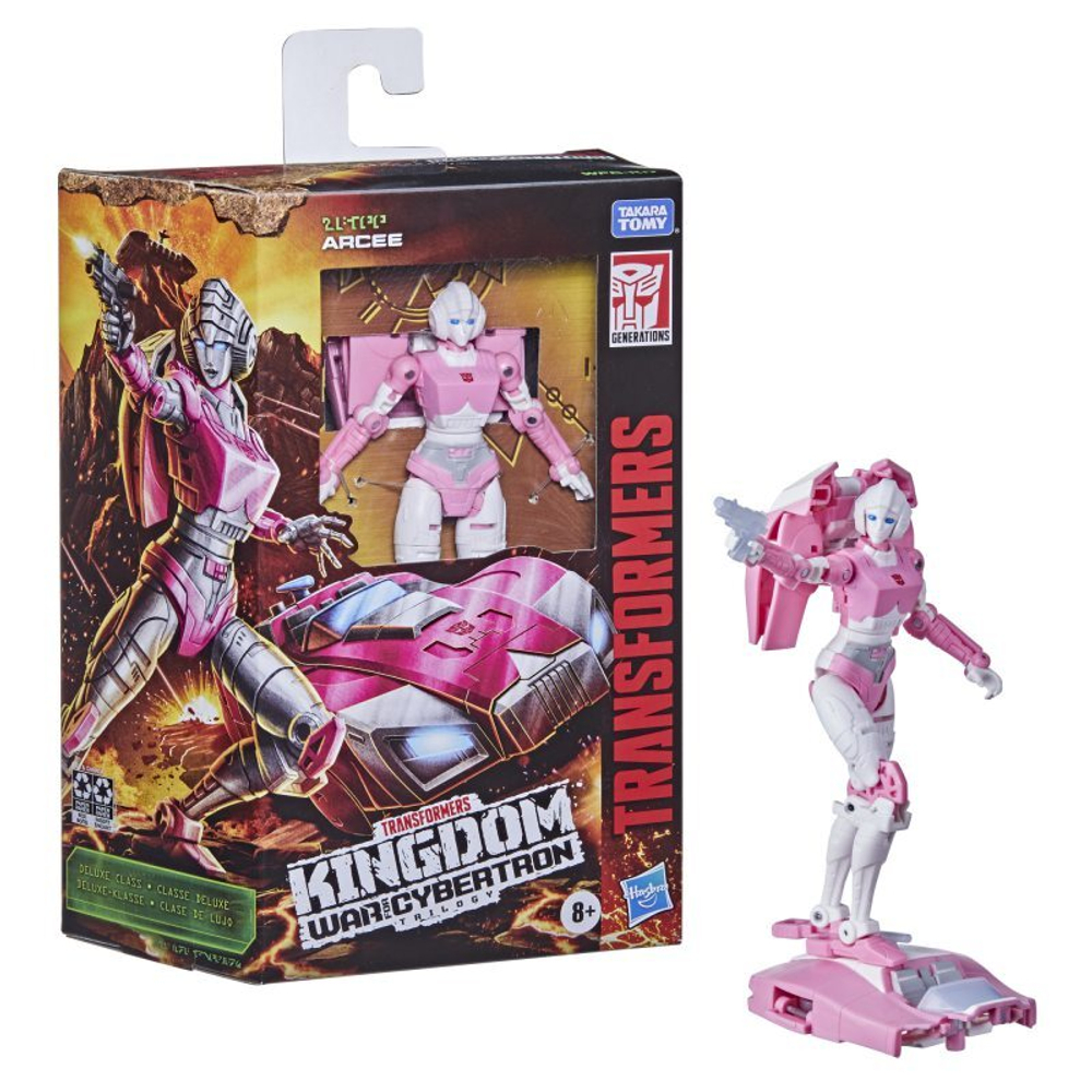 Hasbro Transformers Generations War for Cybertron: Kingdom - Deluxe Figure WFC-K17 Arcee F0676