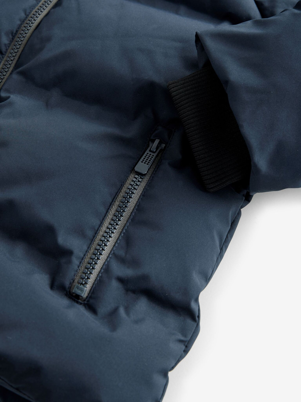 Куртка утепленная с капюшоном для мальчика Next Q51-574, Темно-синий