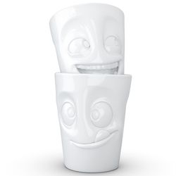 Набор кружек Joking & Tasty, 350 мл, белый, 2 шт.