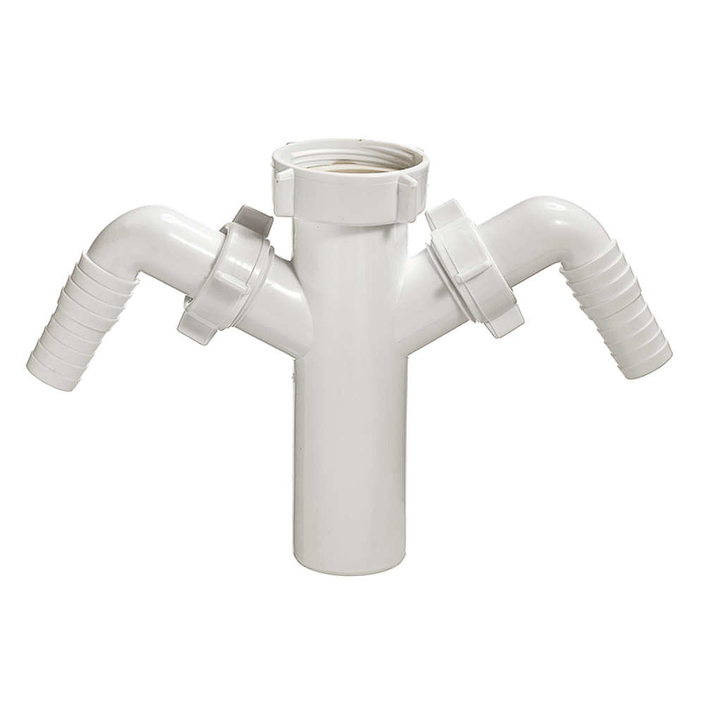 Патрубок ОРИО с 2-мя отводами 1 1/2"*40 А-4176