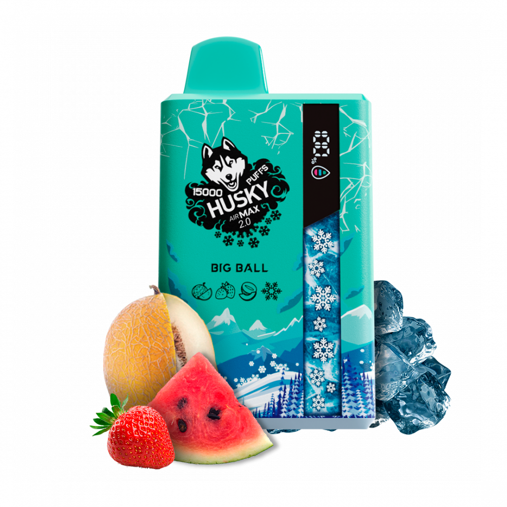 Одноразовая электронная сигарета Husky Airmax 2.0 - Big Ball (15000 затяжек) Одноразовая электронная сигарета Husky Airmax 2.0 - Big Ball (15000 затяжек)