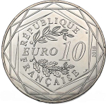 France 10 Euro 2018 – Mickey & La France: Pique-Nique Normand. Silver Coin from the "Mickey & La France" Series