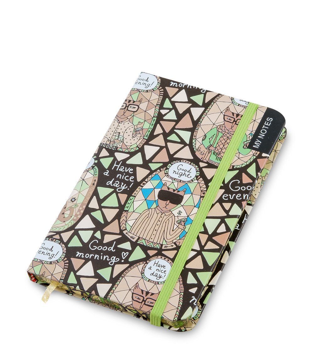 BM-22/4 Блокнот мал. «Богемные коты» (твердая обложка)